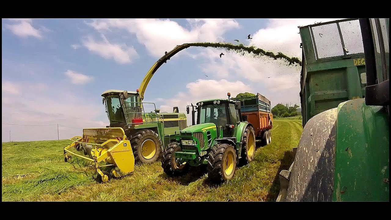 De la Fauche à l'Ensilage-2018/ 100%John Deere