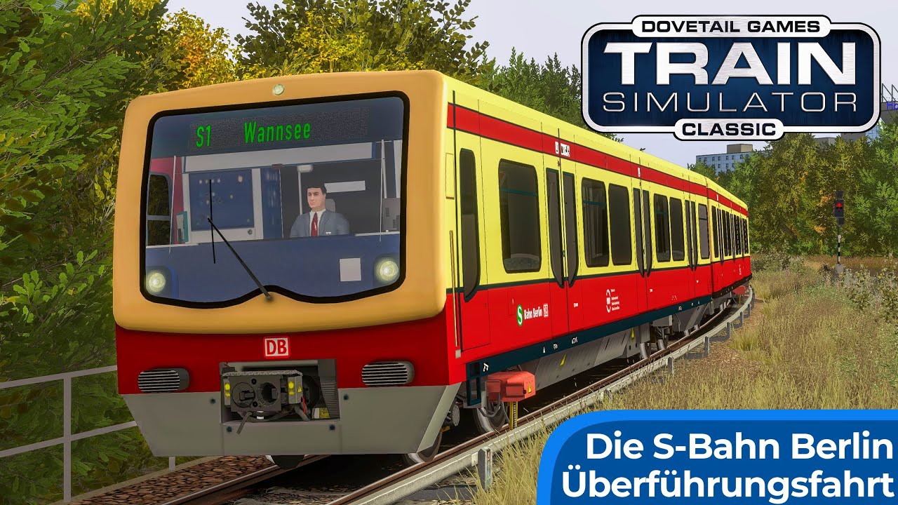 Überführungsfahrt auf der Ringbahn | TRAIN SIMULATOR CLASSIC | S-Bahn Berlin – BR 481 Taucherbrille