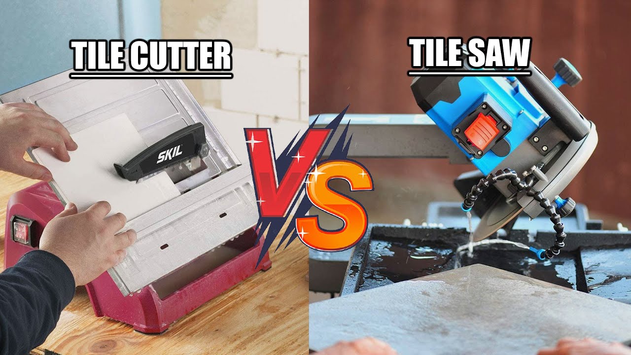 Tile Saw vs Tile Cutter