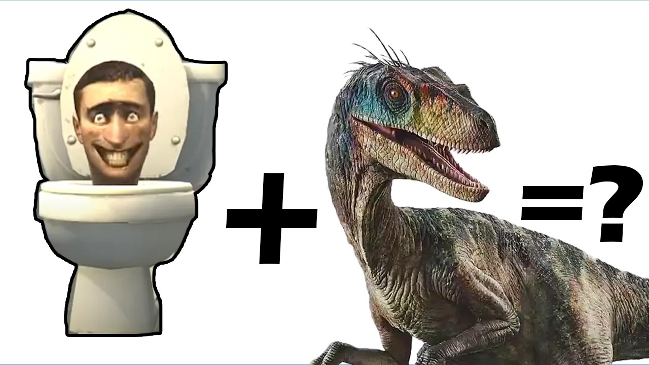 SKIBIDI TOILET + RAPTOR = ? What Is The Outcome?