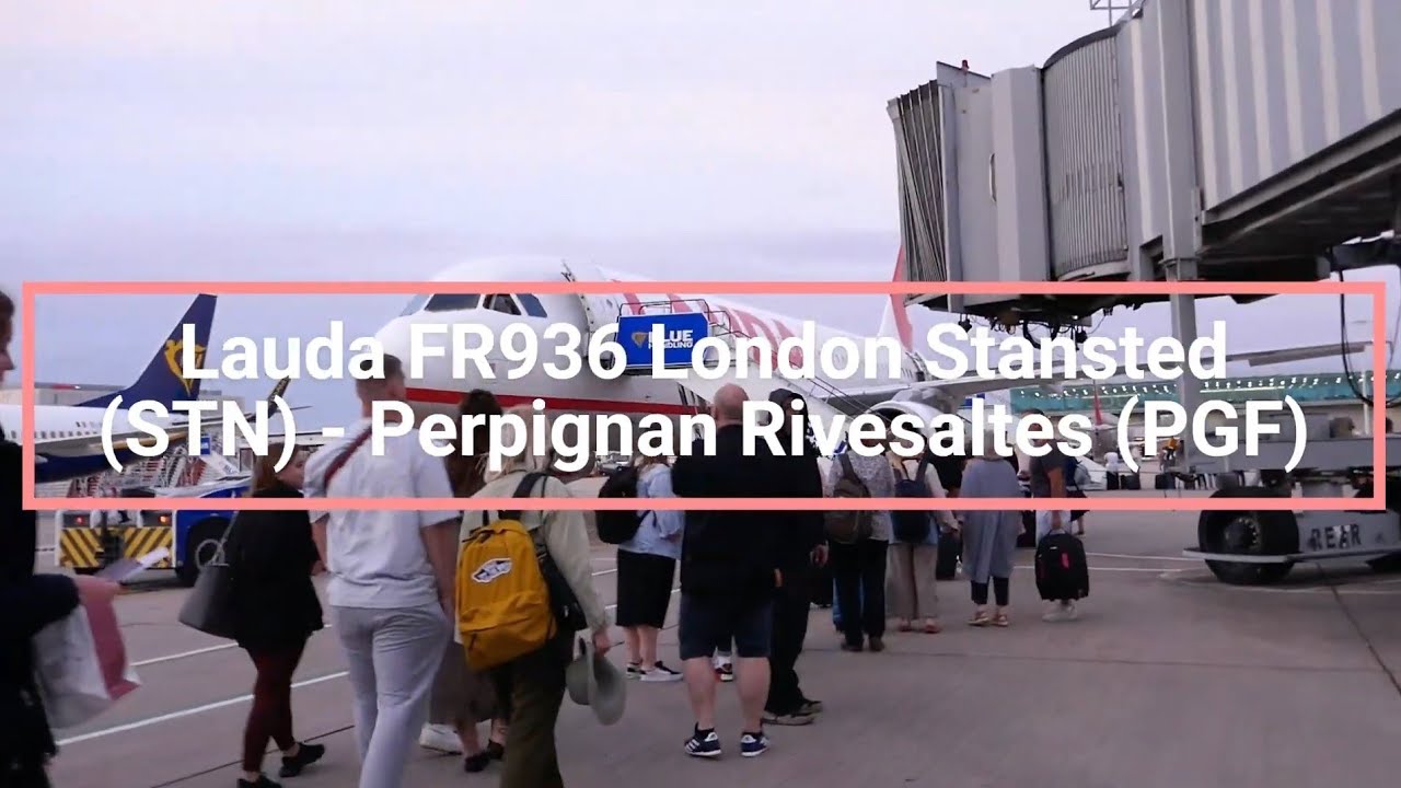 Flying Lauda London Stansted (STN) to Perpignan Rivesaltes (PGF) 13/09/2022 Trip Report ✈️