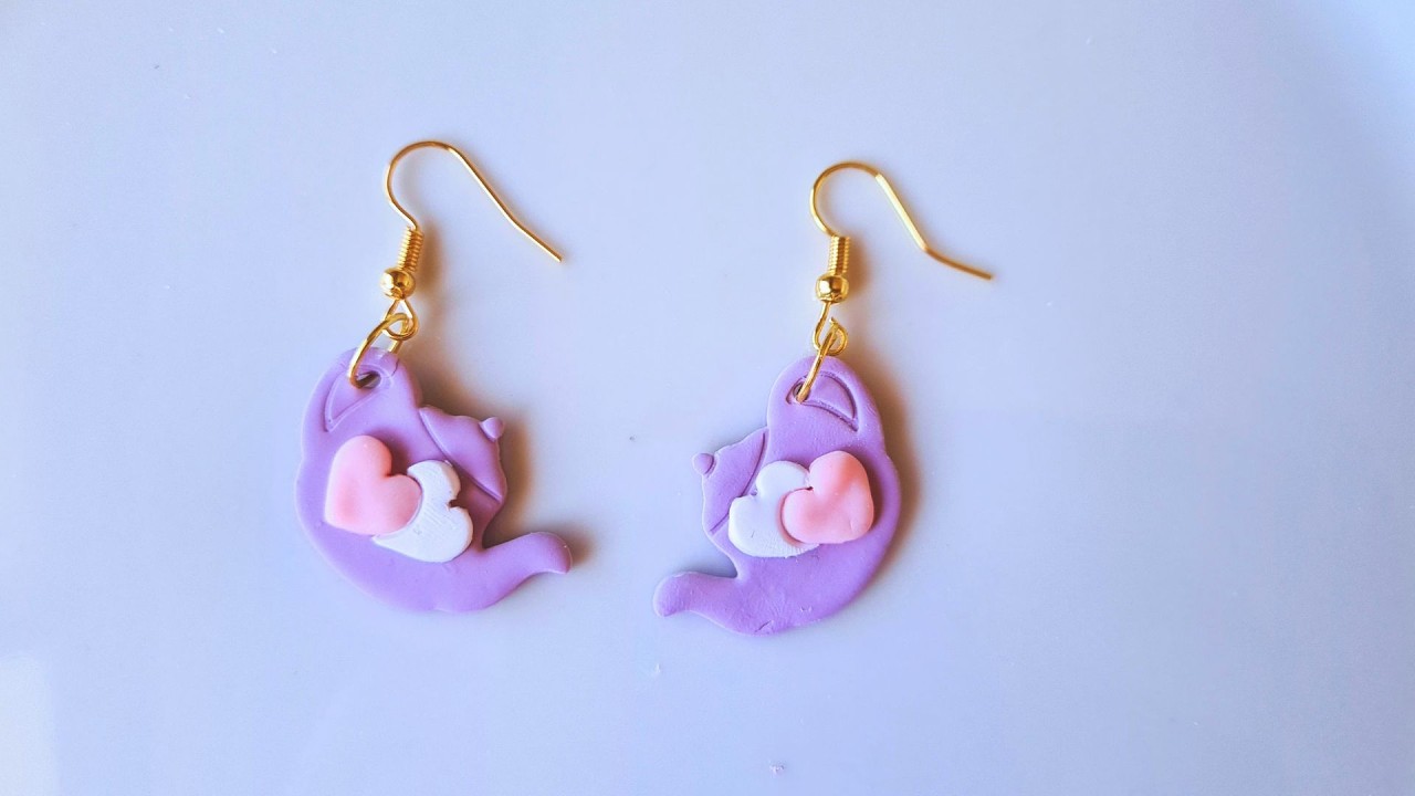 DIY Polymer Clay Teapot Earrings | Cozy Tutorial Video | A Day In The Life Of An Introvert