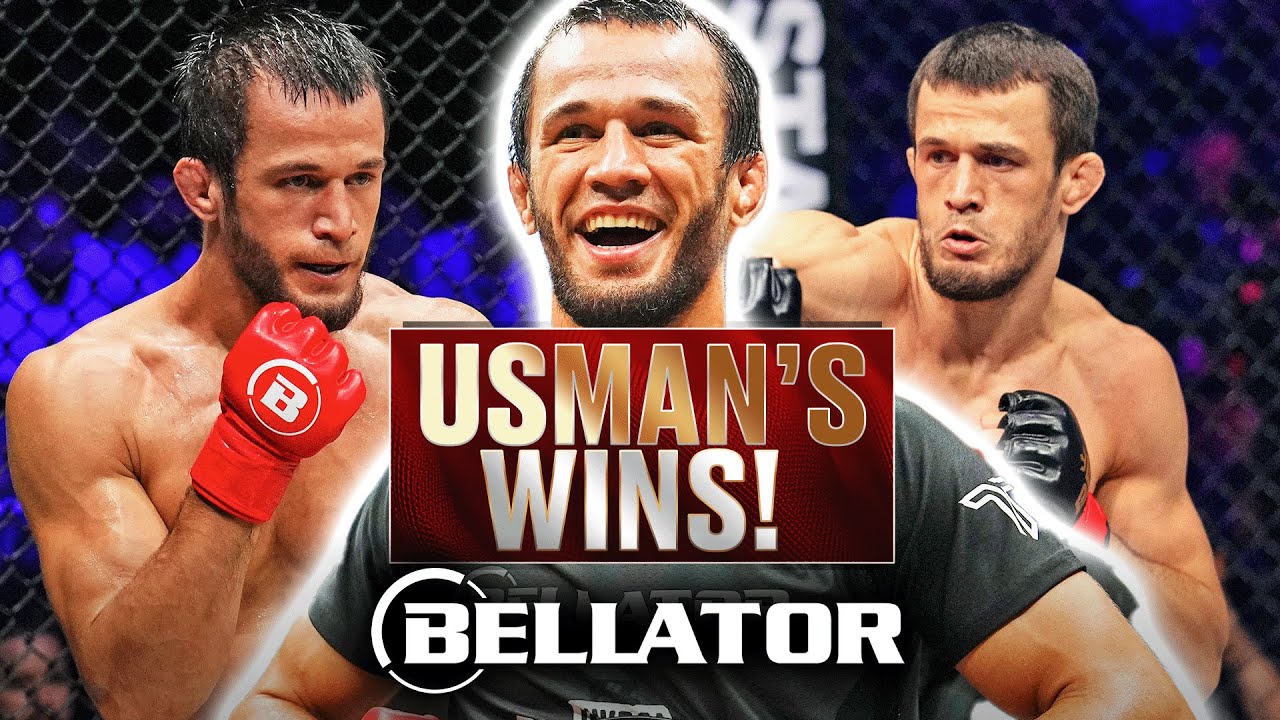 All Of Usman Nurmagomedov's Bellator & PFL Wins!