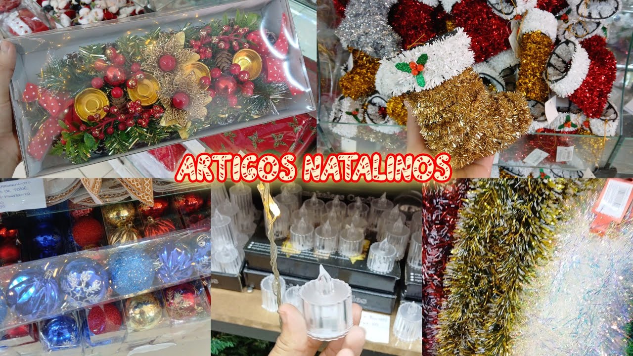 DECOR DE NATAL 2025 | LOJA EJ COMÉRCIO- R. SANTA RITA - RECIFE-PE 
