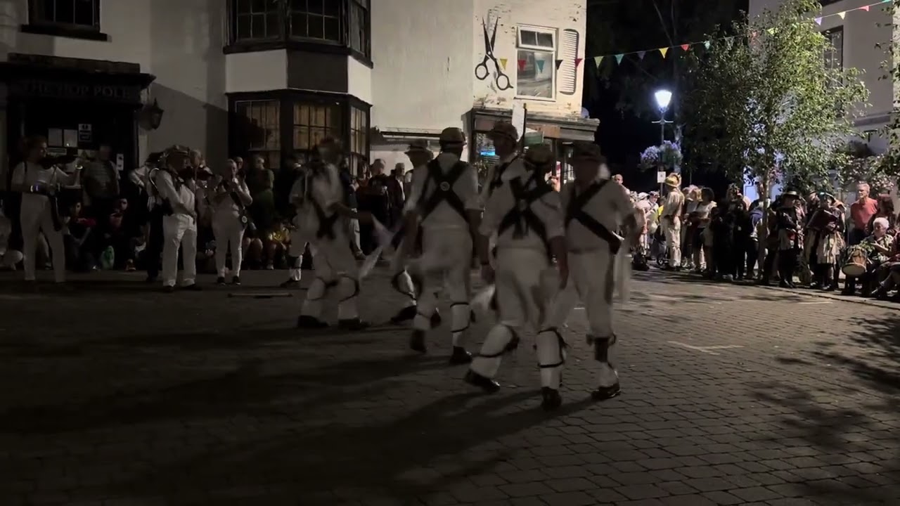 Lord Conyers dance after the procession