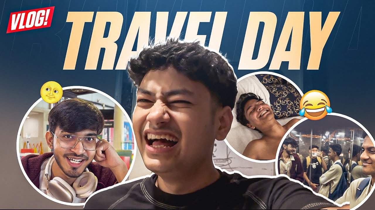 TRAVEL DAY! BMSD 2025 LAN❤️ | VLOG-8🎥|zapsaaa💛