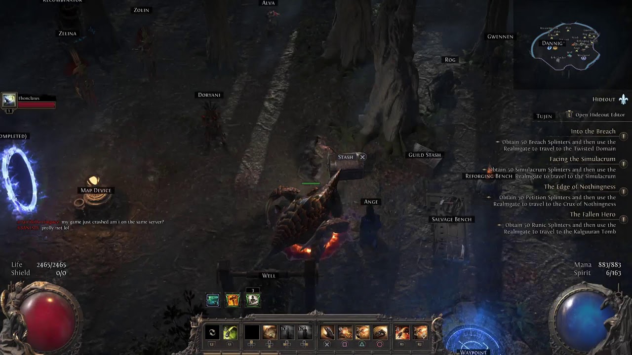 PoE 2 Farmings ExploShotSpam Deadeye