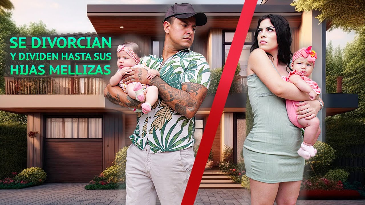 Se divorcian y dividen hasta sus hijas mellizas, pero Dios las vuelve a juntar 😥