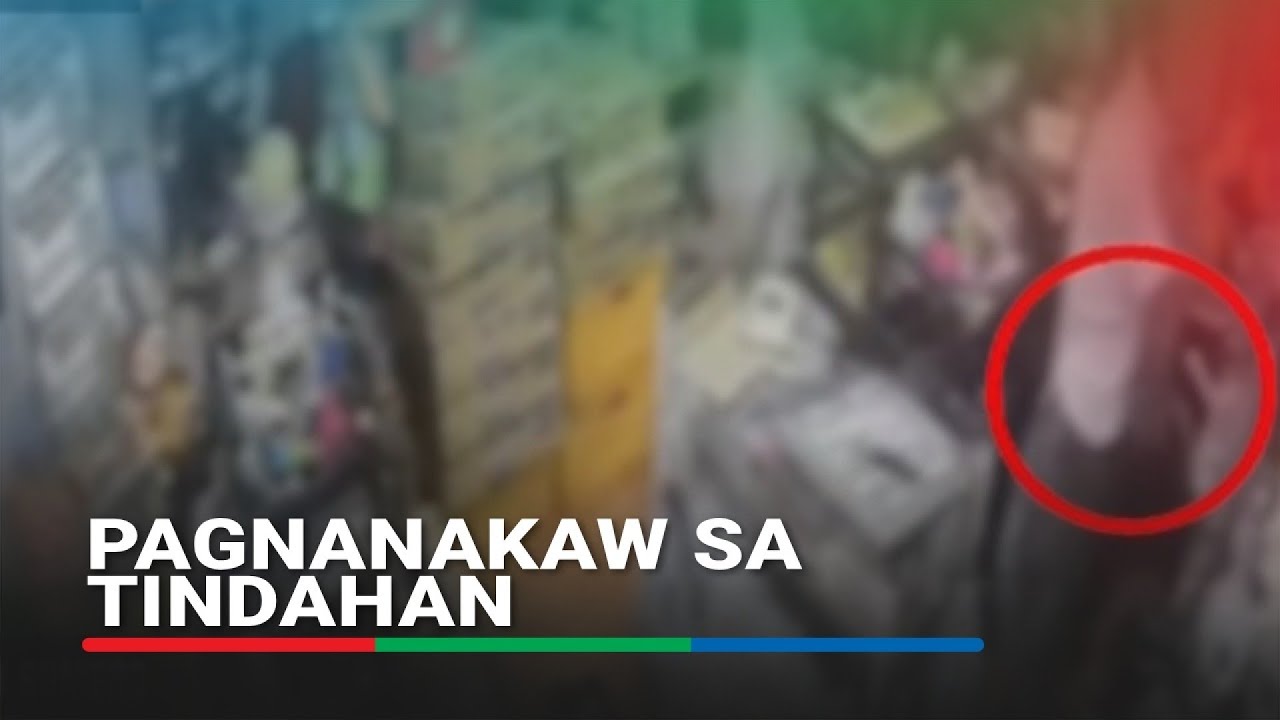 SAPUL SA VIDEO: Gadget tinangay sa tindahan sa Malabon | ABS-CBN News
