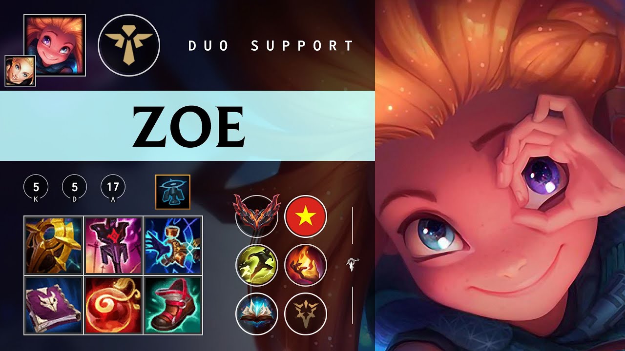 Zoe Support vs Alistar - VN Grandmaster Patch 26.02