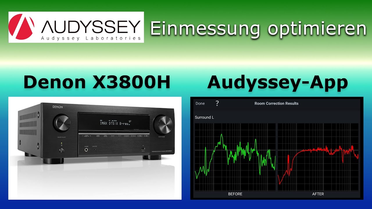 Audyssey Einmessung optimieren