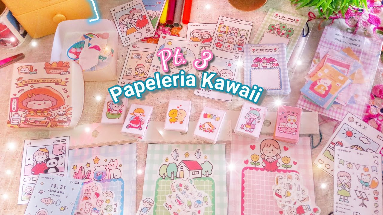 Haz Papelería Kawaii Casera Pt. 3✨🍓❤️/Decoración para Bujo🍐✨