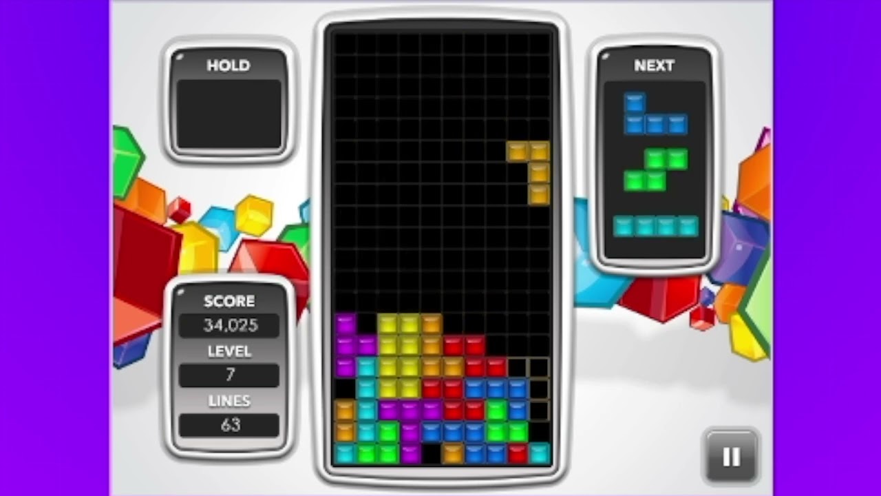 Playing Online Tetris - Road to 100,000 pts (Getting closer)