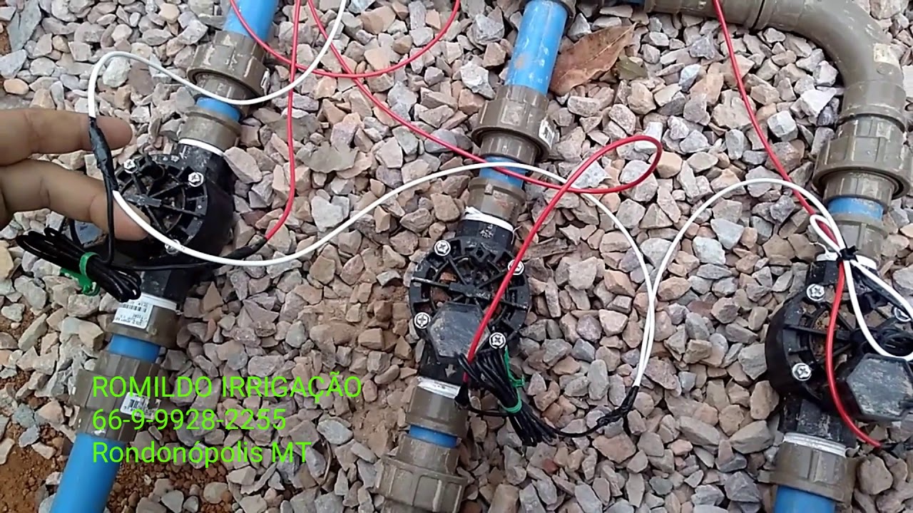 Como instalar uma v&aacute;lvula el&eacute;trica de Irriga&ccedil;&atilde;o