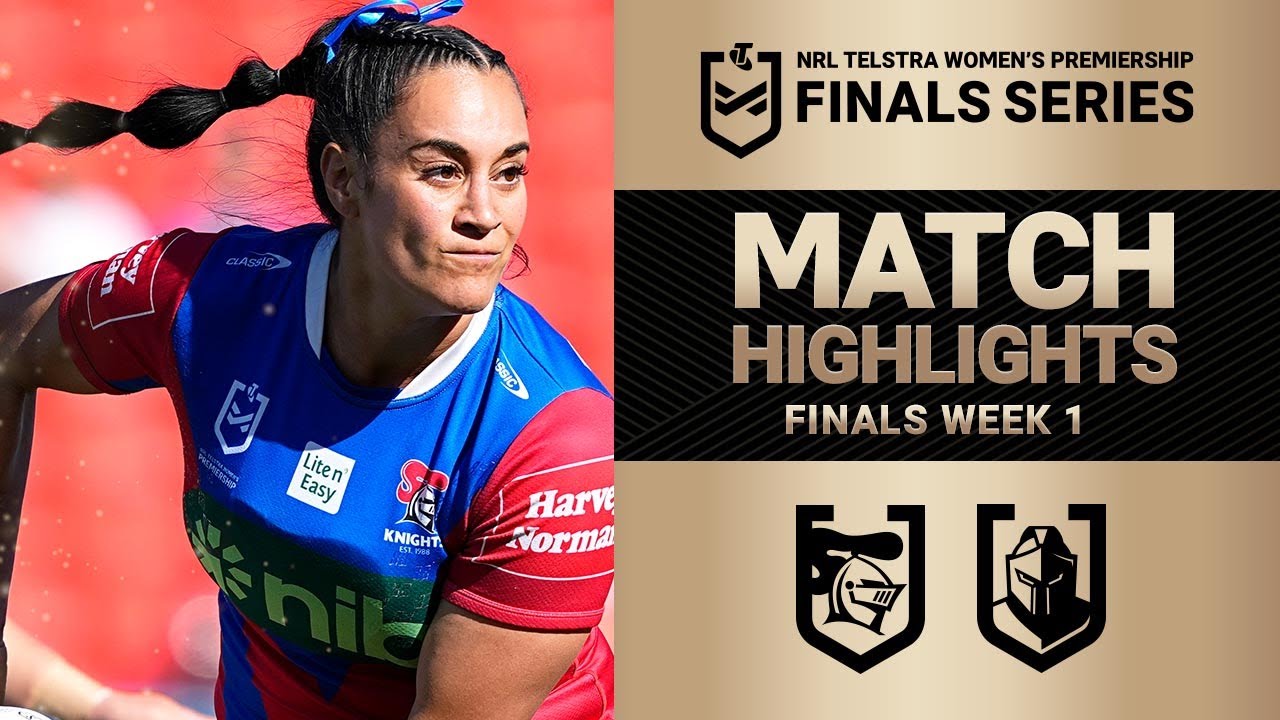 2025 NRLW Match Highlights | Knights v Titans&nbsp;| Finals Week 1