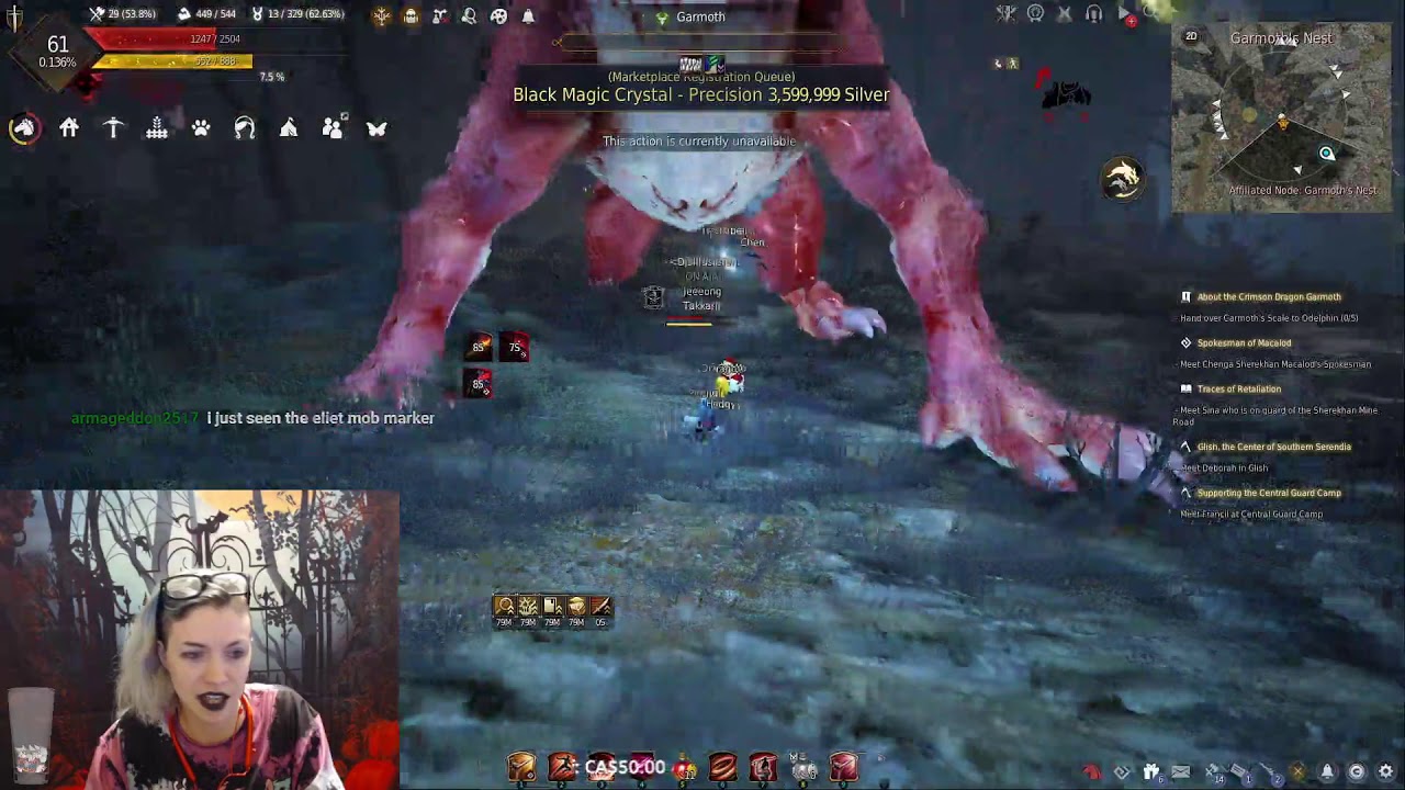 Black Desert Online Garmoth    main questline
