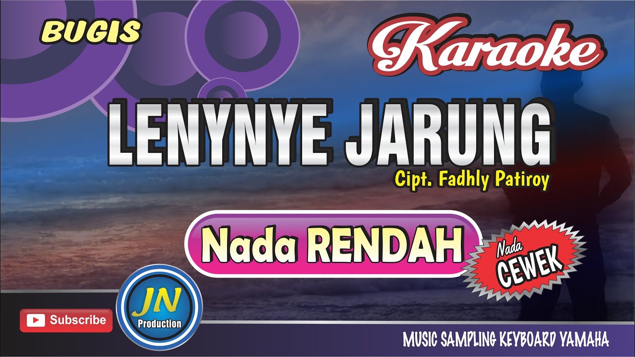 Lenynye Jarung_Karaoke Pop Bugis_Nada Rendah Cewek