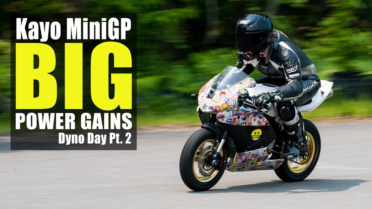 BIG GAINS on the Kayo MiniGP!