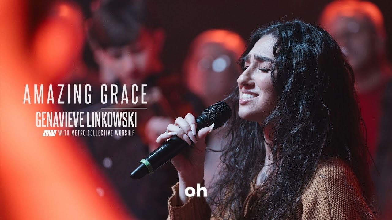 Genavieve Linkowski_-_Amazing Grace(My chains are gone)Hymn,(Official Lyrics Video)