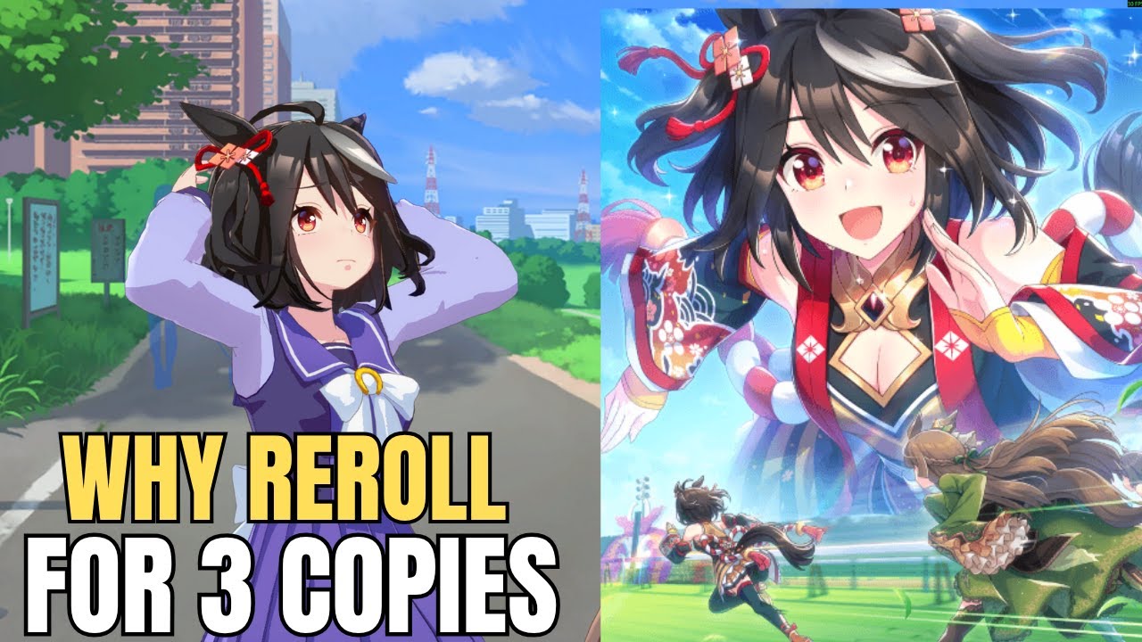Why You should reroll for 3 Kitasan Blacks / My New Main Account!
