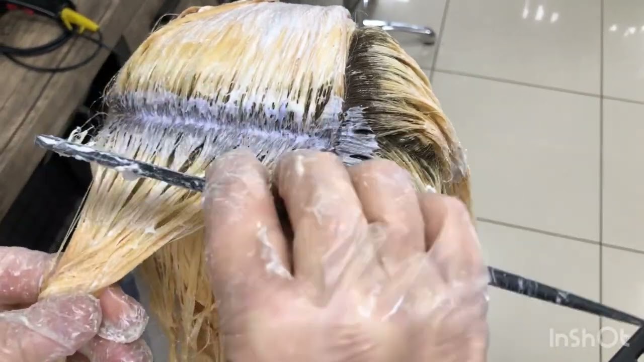 Siyah boyanmış, evde üç kez açılmış tekrar açılamaz denen saçı açtık !!!