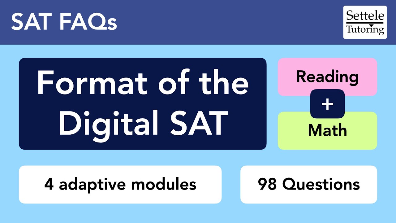 Format of the Digital SAT&reg; &mdash; Important Info about Adaptive Testing for Top Scores