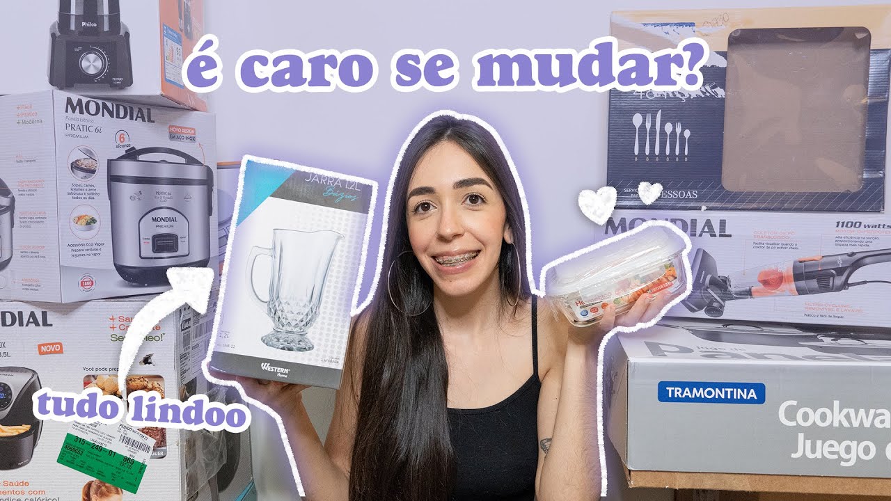 COMPRINHAS PARA ENXOVAL DA CASA NOVA #2 | Utensílios e eletrodomésticos
