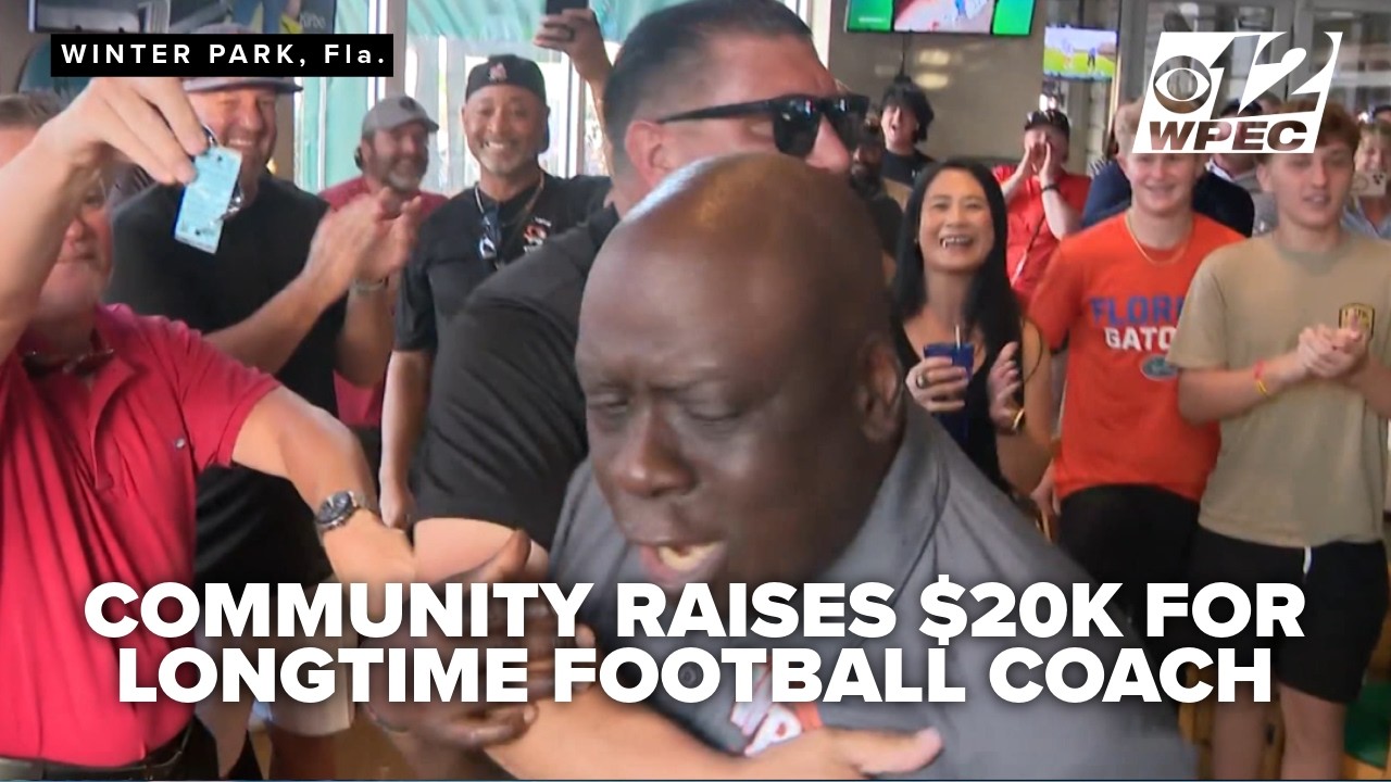 Florida community rallies $20K to buy 30-year Pop Warner coach a new car