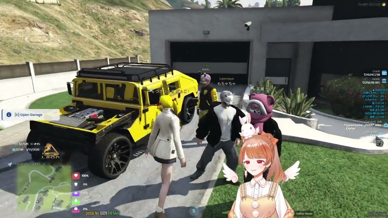 〖2026/01/13 #GTA5/ #リオグラ 本公開〗みんなで いいこと しちゃおうねっっ🌙✨つきうさぎ ぴょこ してん ✨🐰133にちめ🔰〖らいり。/#VTuber〗