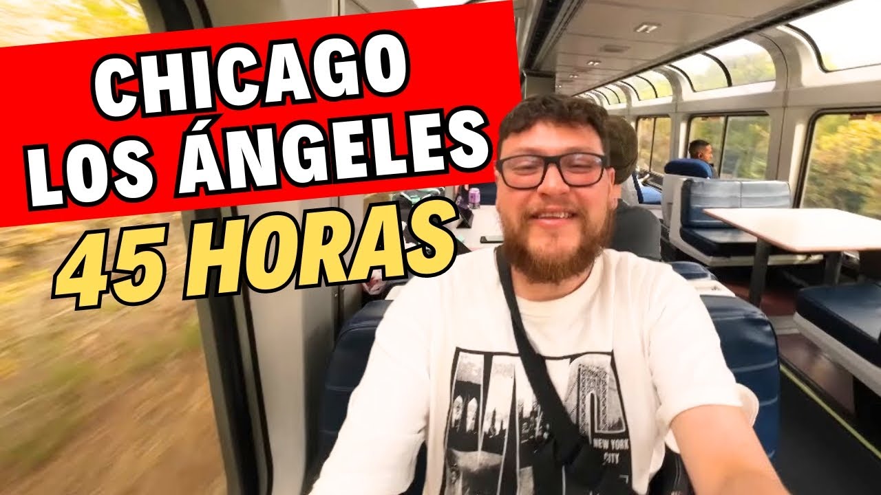 🚅Viajé en el TREN MÁS LARGO de los Estados Unidos 🇺🇸 | Chicago - Los Ángeles