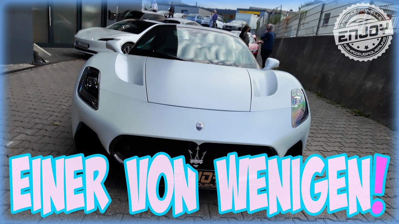 EINER VON WENIGEN - Maserati MC20 High Gloss Carbon PPF I Mini Cooper S (2x) I Plottauftrag BBB
