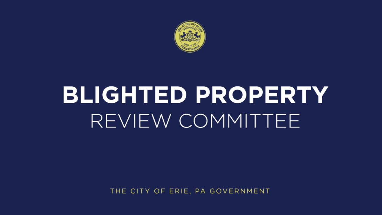 Blighted Property Review Committee - February 11, 2026