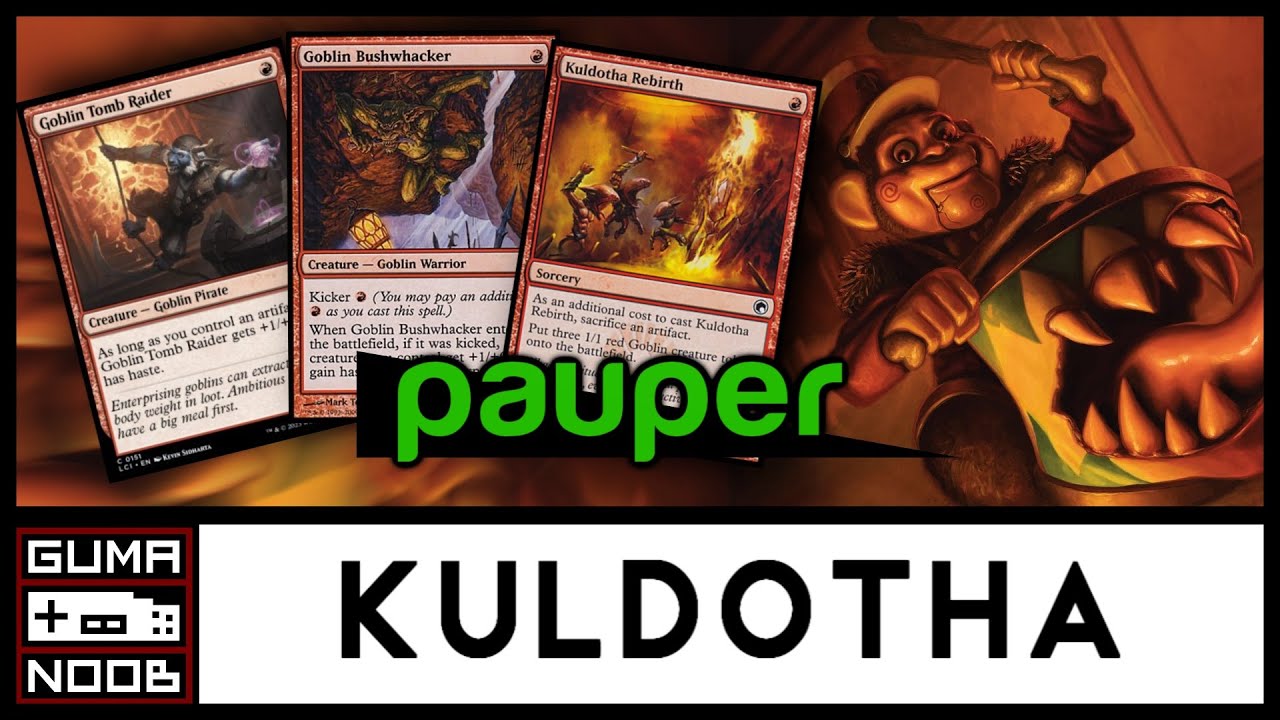 MONO RED BURN (Pauper) - Testando o NOVO BRINQUEDO