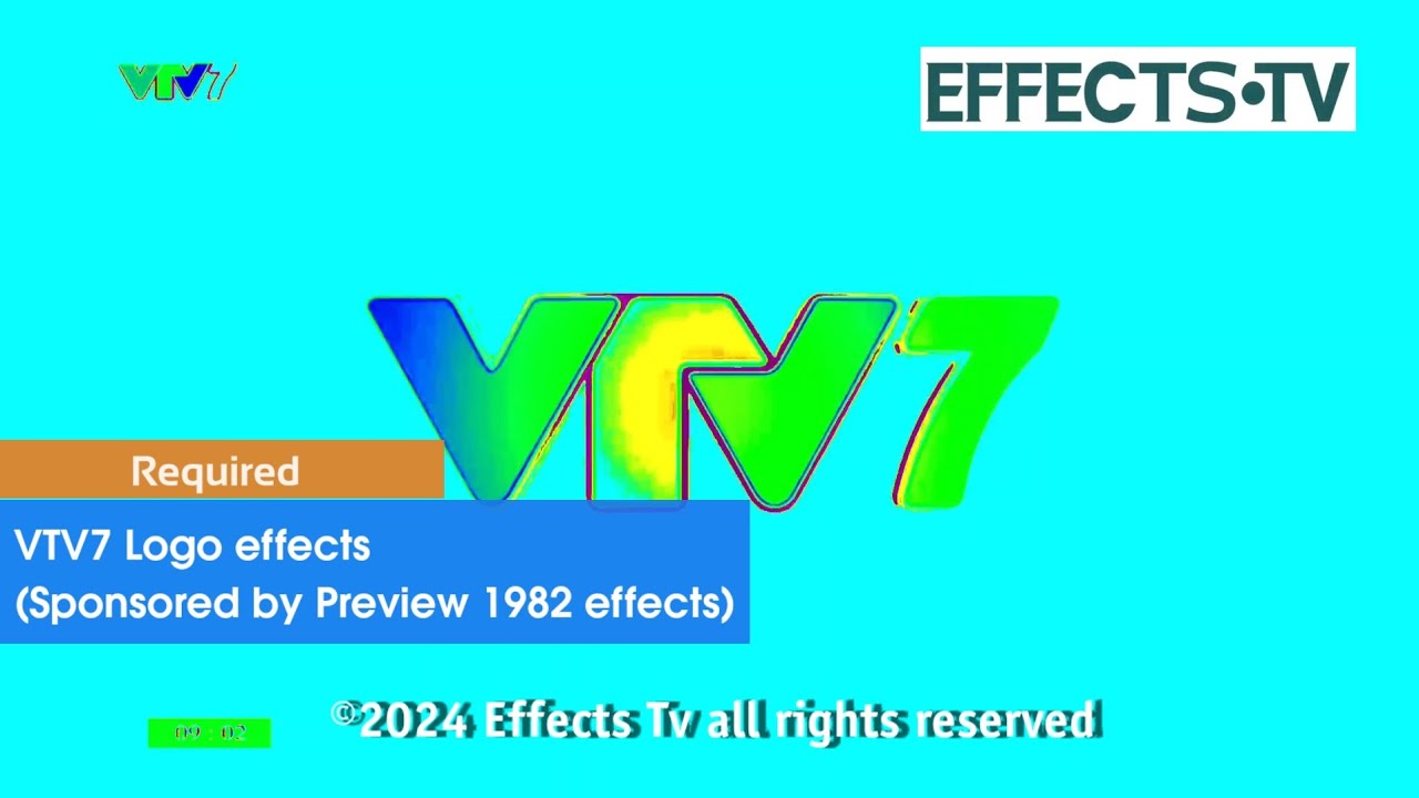 VTV7 ident 2016 effects(Sponsored by Preview 1982 effects)