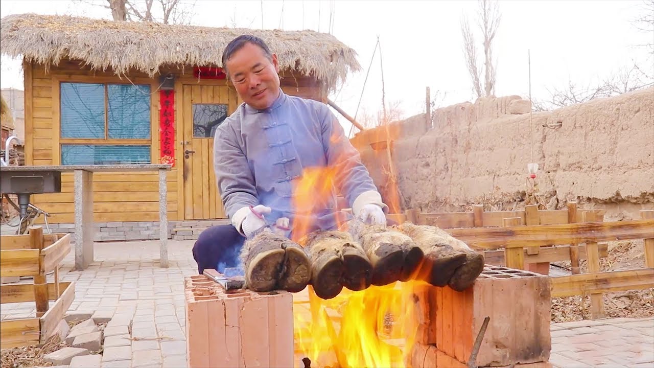 Купил 4 говяжьих копыта и тушил их целый день ｜ Uncle Rural Gourmet