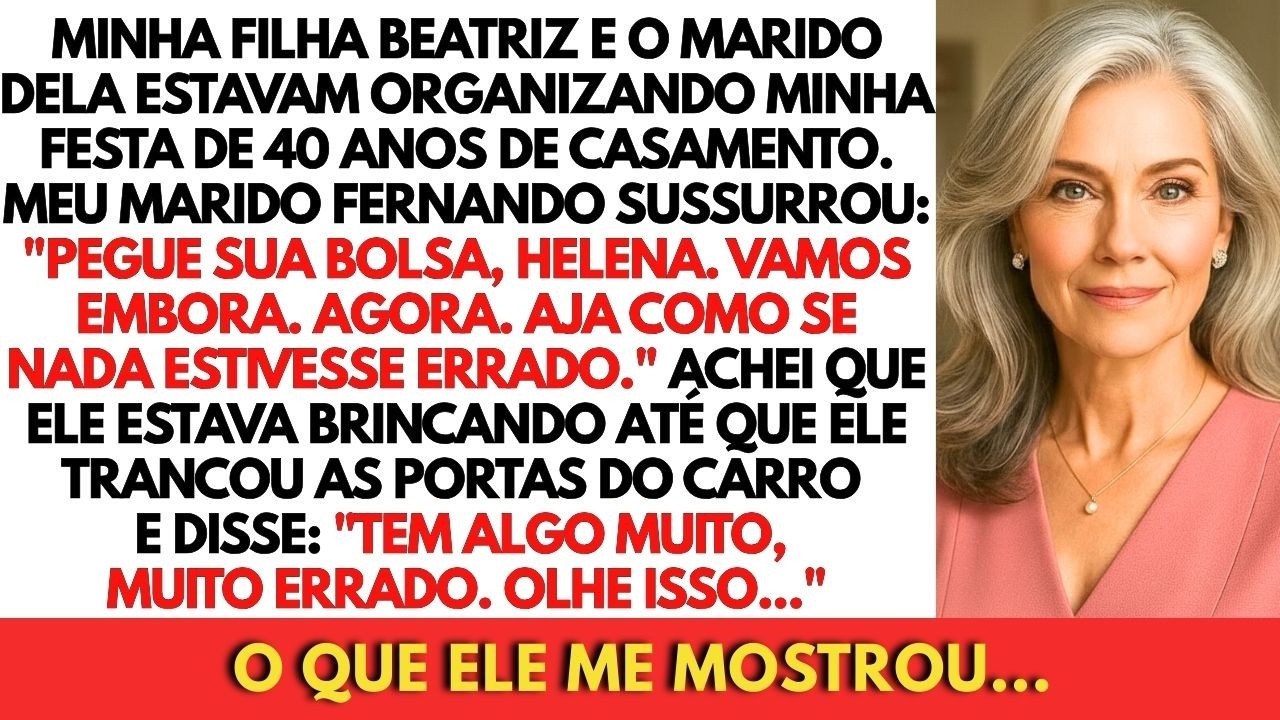 Minha Festa De 40 Anos De Casamento, Até Que Meu Marido Sussurrou: 