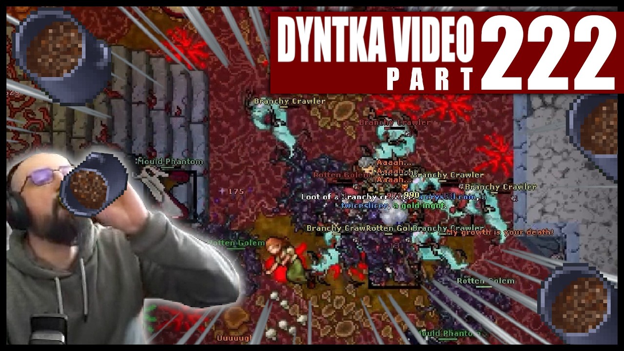 Dieta Rotwormowa. I jak ja mam schudnąć... | Tibia - Dyntka Video odc. 222