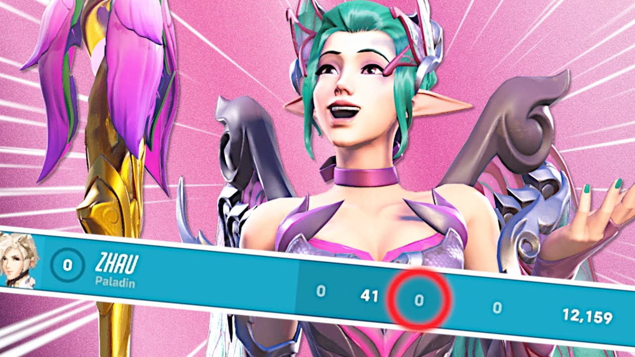 *0 DEATHS* Top 500 Mercy + INSANE Escapes! - Overwatch 2