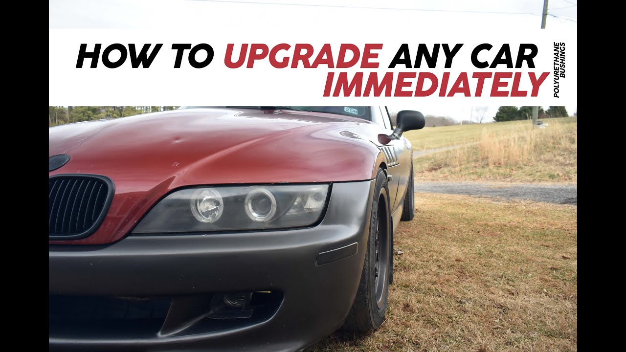 How to Improve ANY car IMMEDIATELY | Z3 Subframe Poly Bushing review