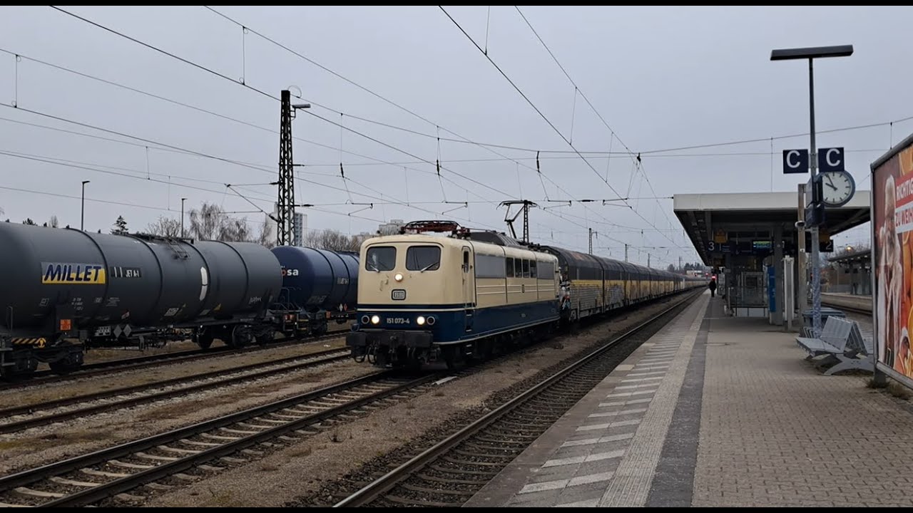 Highlights in Hülle&Fülle in München|BR223 ARS, BR151 Bayernbahn, BR152, Kerosinzug|ICE3 Neo|Arverio