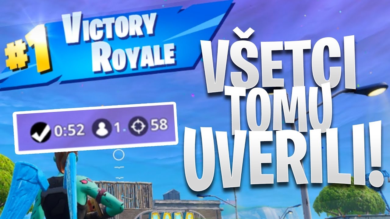 VYPRANKOVALI SME CEL&Yacute; FORTNITE! 😱