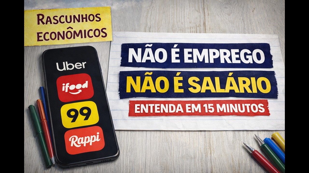 Uber e iFood são TRABALHO? Entenda em 15 minutos
