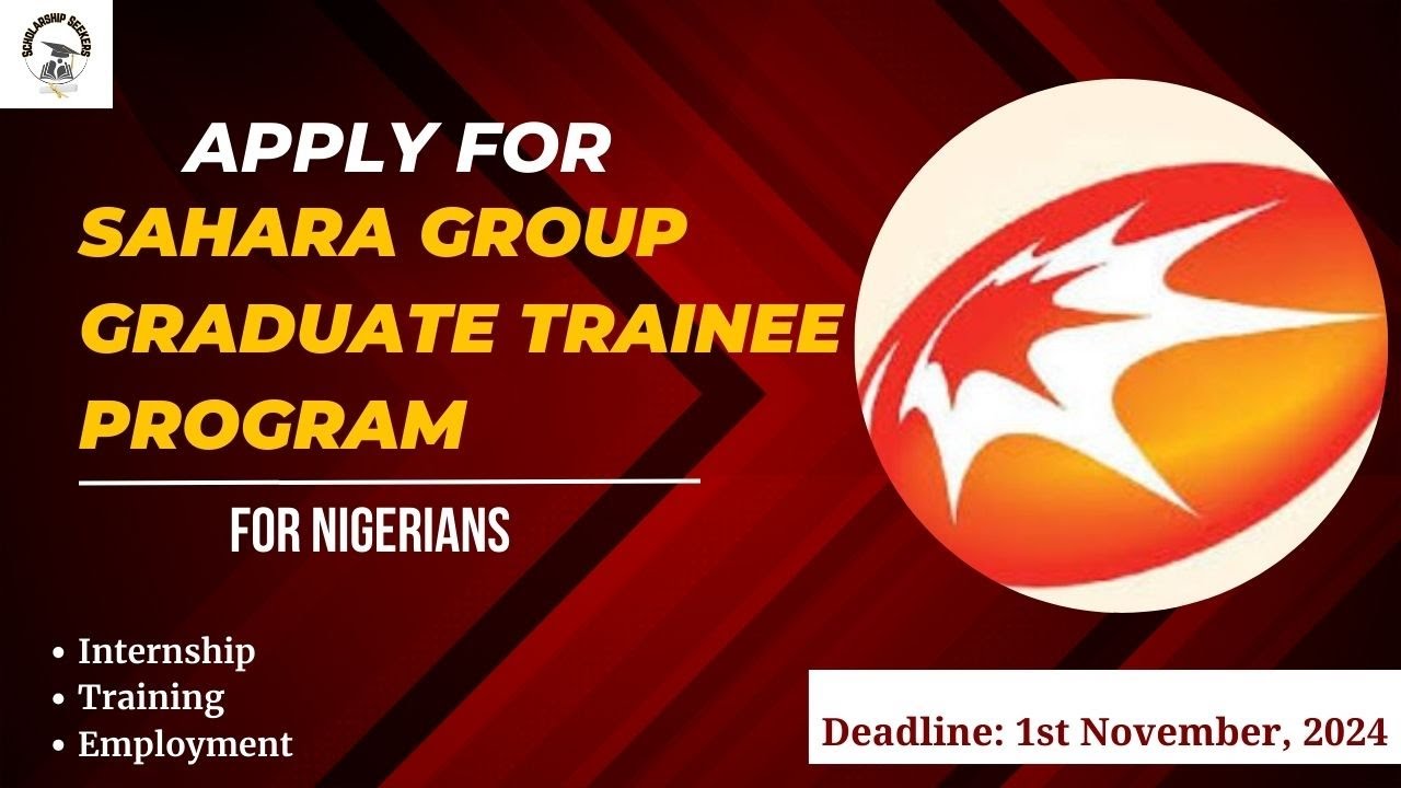 How to Apply for Sahara Group Graduate Trainee Program