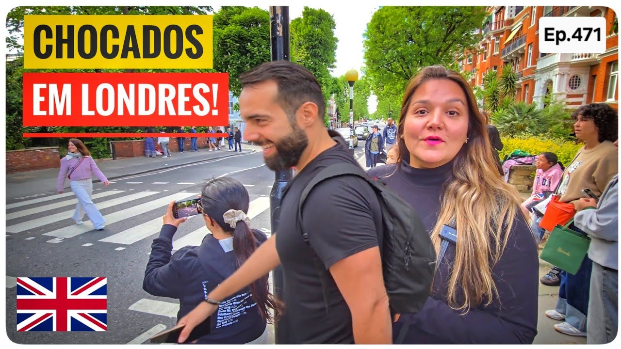 A REALIDADE ALÉM do TURISMO normal em LONDRES - UMA SURPRESA ATRÁS DA OUTRA!