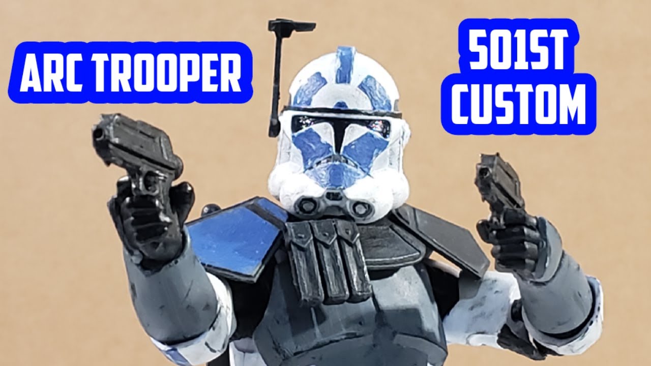 501st ARC Trooper [ Black Series Custom Figure ]