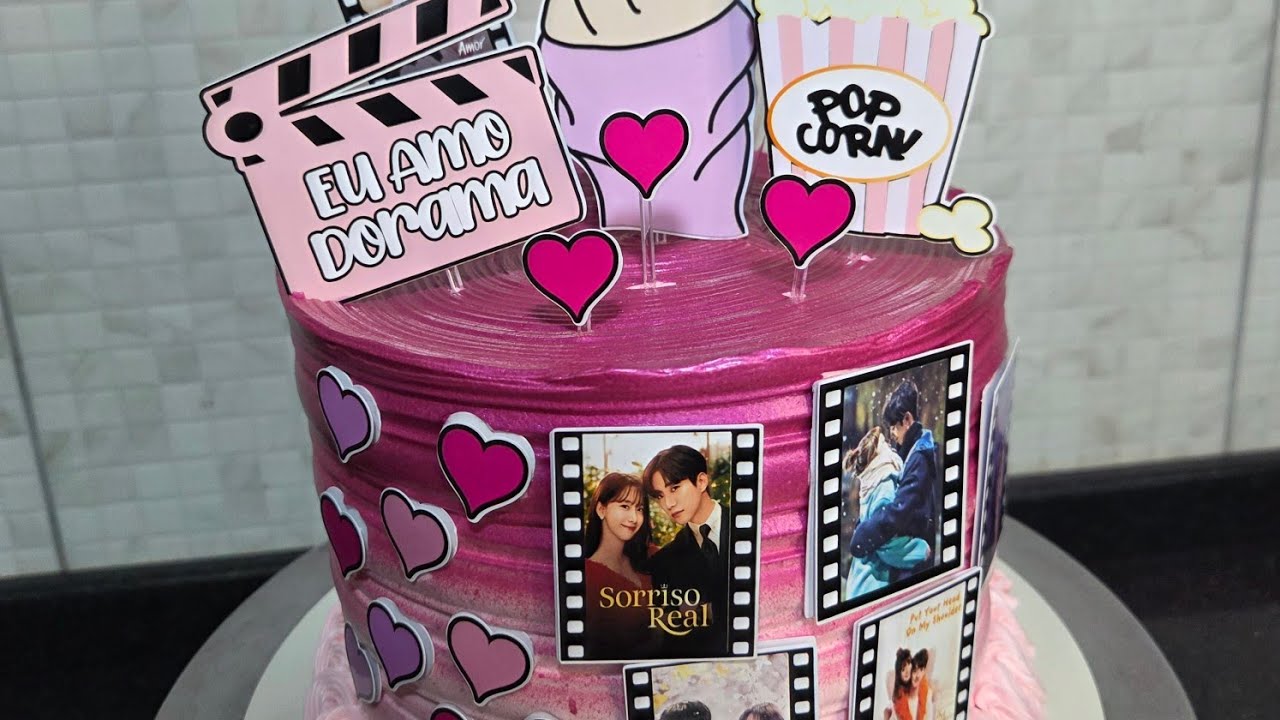 BOLO DORAMA | CLIENTE FICOU DECEPCIONADA POR CAUSA DO GLITTER | ATELIÊ DOCE 