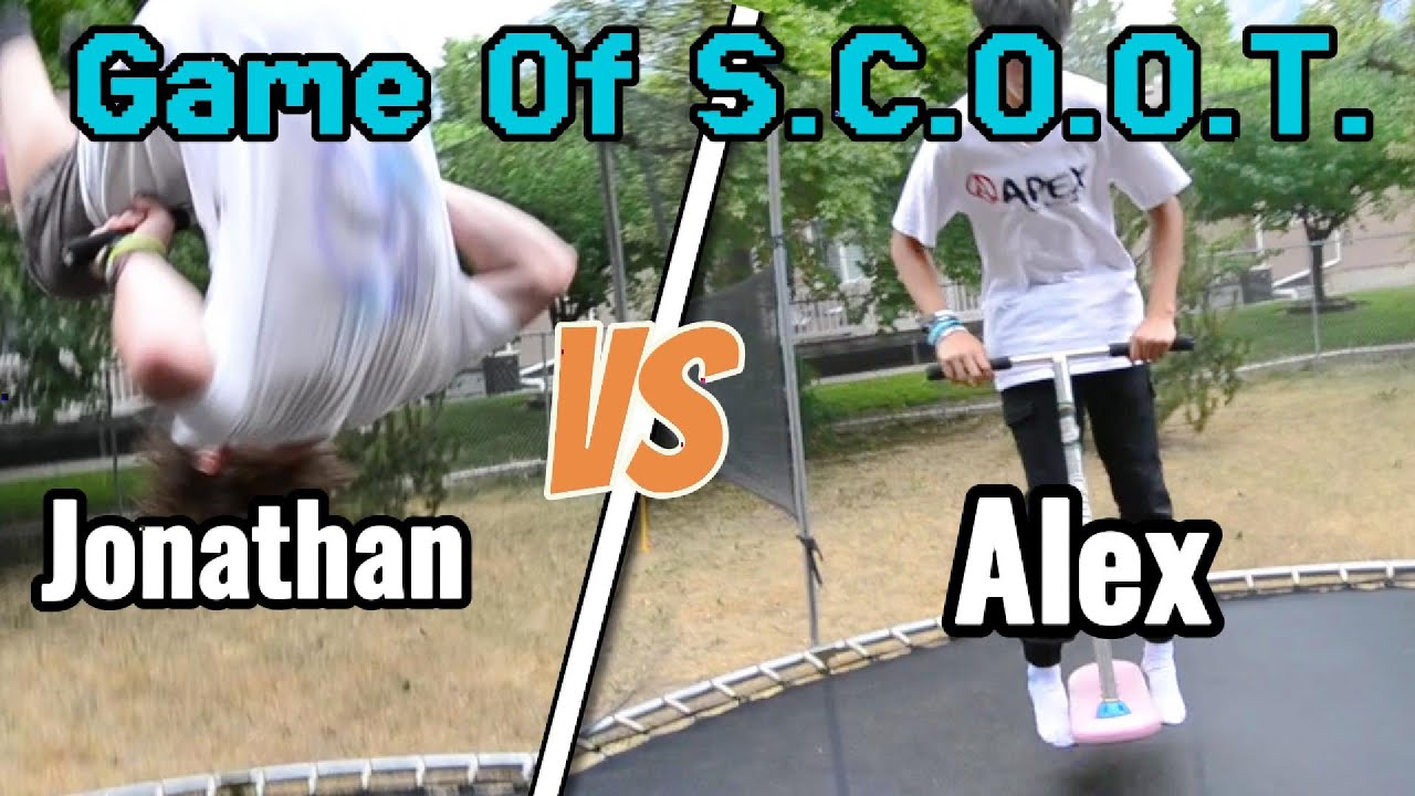 Trampoline Game Of SCOOT!!