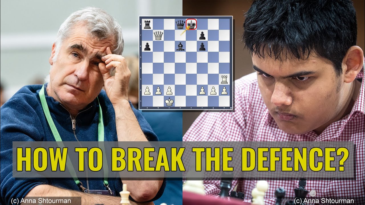 How do you break the defence? | Abhimanyu Mishra vs Vasyl Ivanchuk | FIDE Grand Swiss 2023