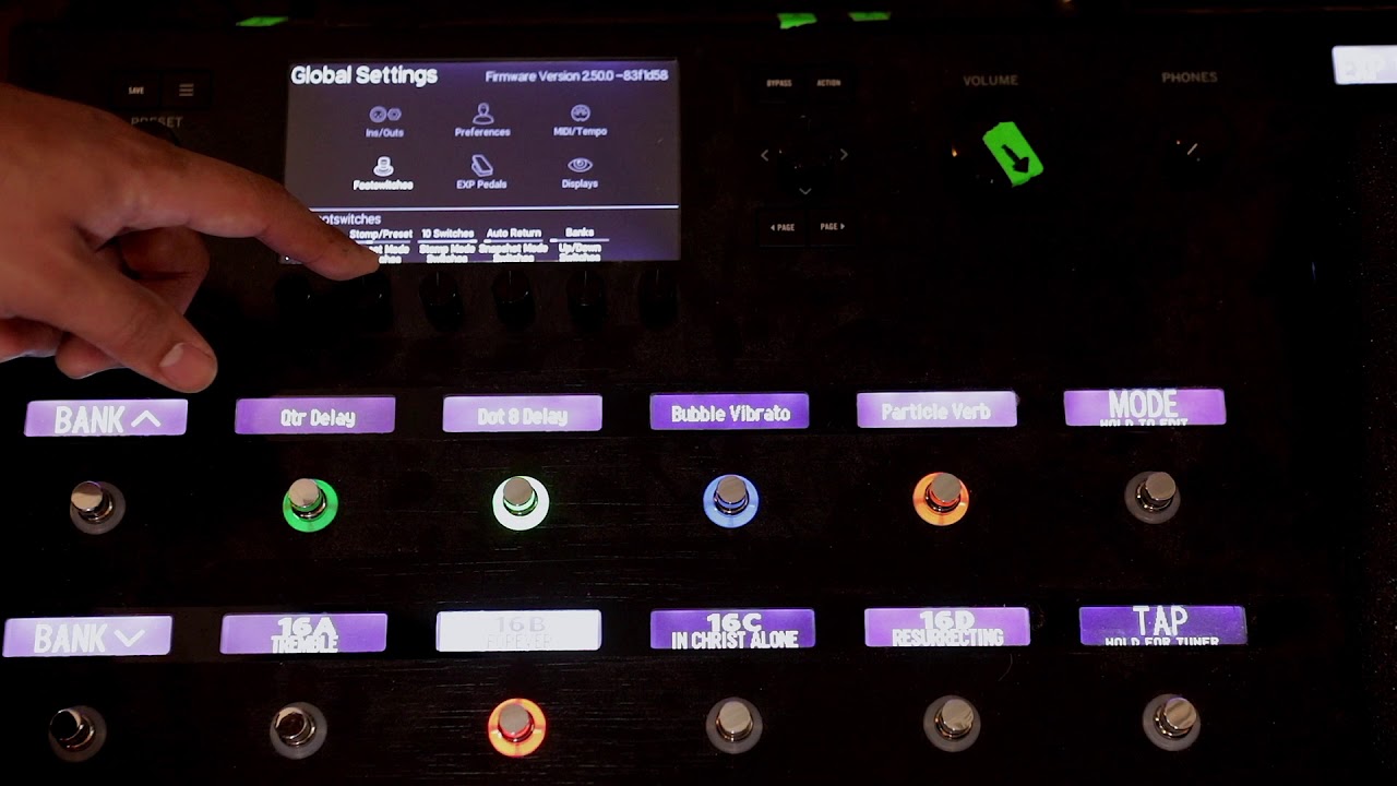 Setting up your Helix for a WORSHIP set!