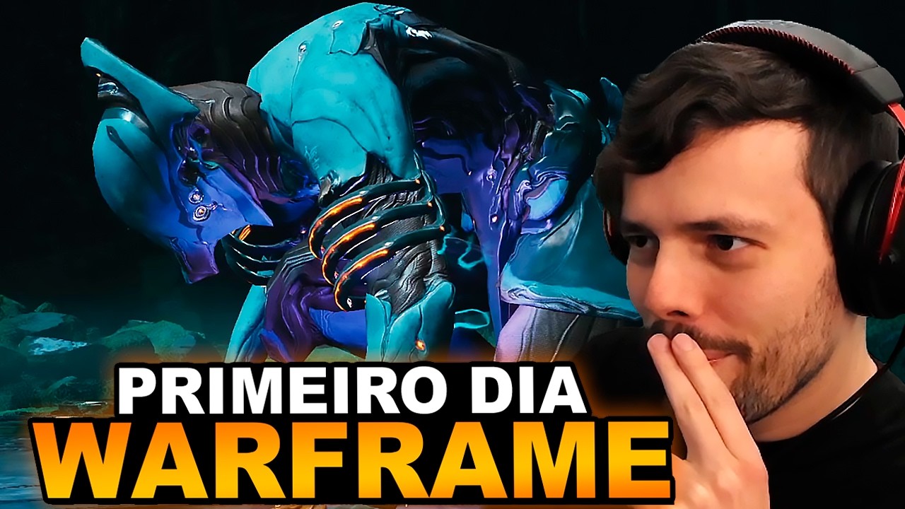 Meu PRIMEIRO DIA no Warframe em Plenos 2026